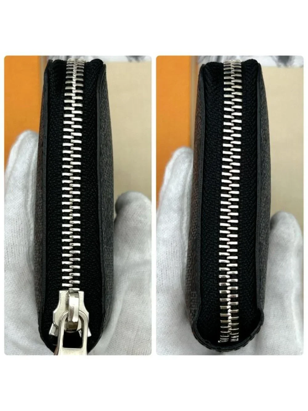 Louis Vuitton Damier Graphite Vertical Zippy Wallet